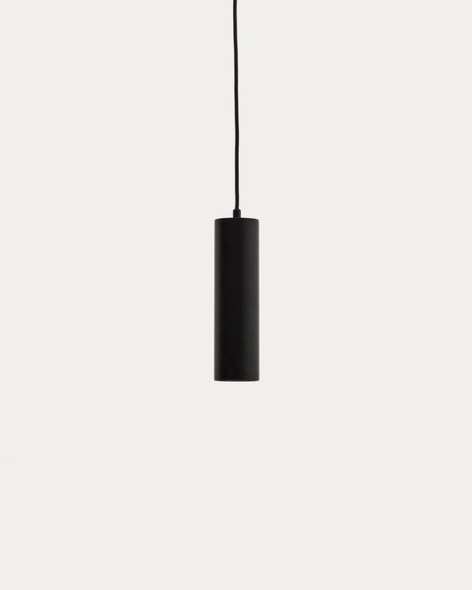 Suspension Andia en aluminium avec finition peinte noire