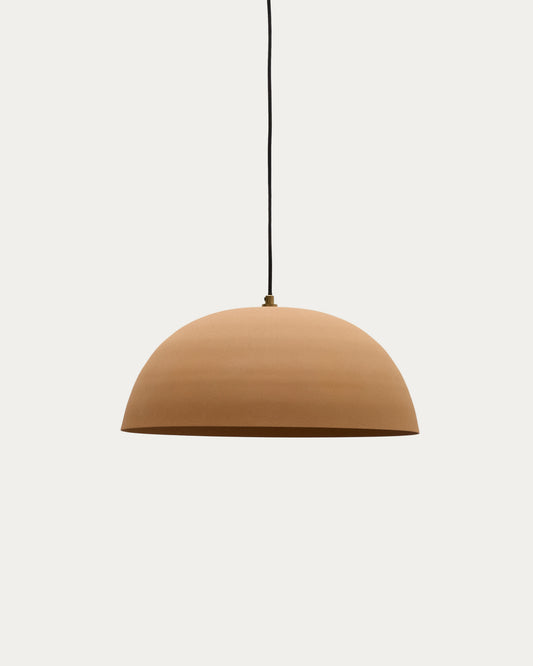 Suspension Nibla en métal effet terre cuite Ø 46 cm