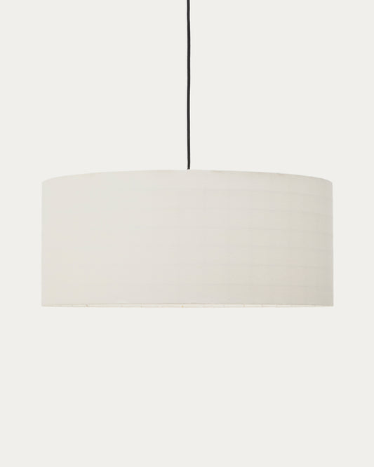 Abat-jour pour plafonnier Dulan en coton Ø 65 cm