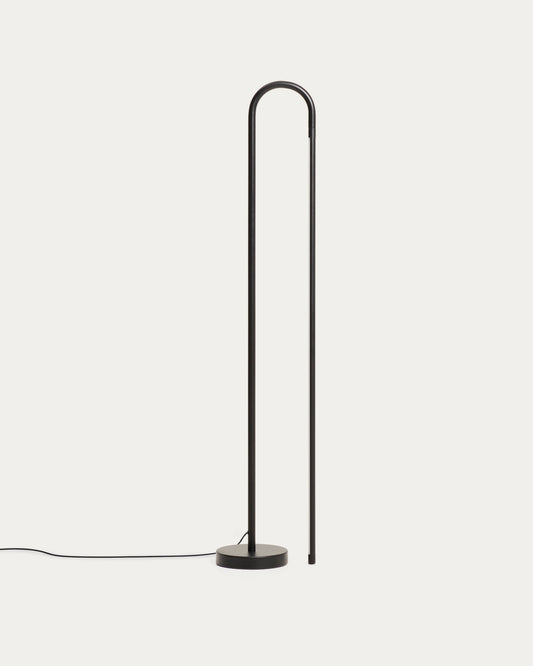 Lampadaire Bow en aluminium noir