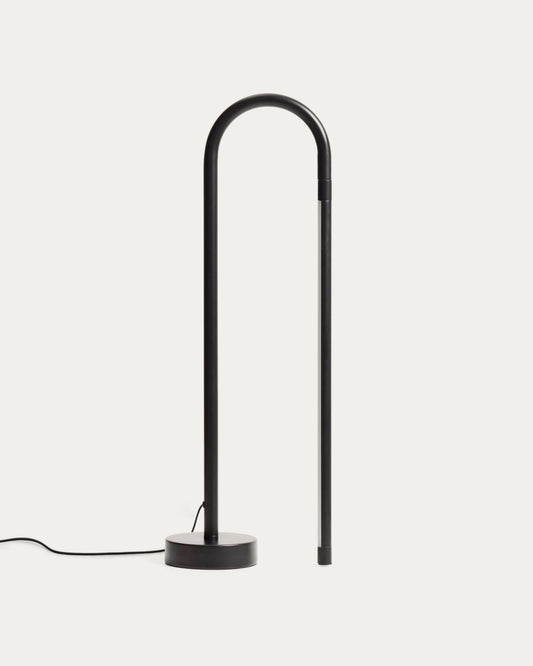 Lampe de table Bow en aluminium noir
