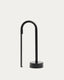 Lampe de table portable Bow en aluminium noir