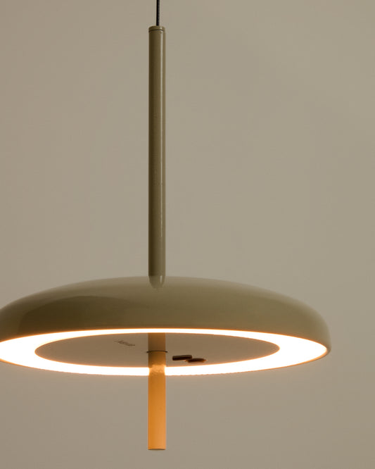 Suspension portable Porte en aluminium gris clair Ø 16 cm