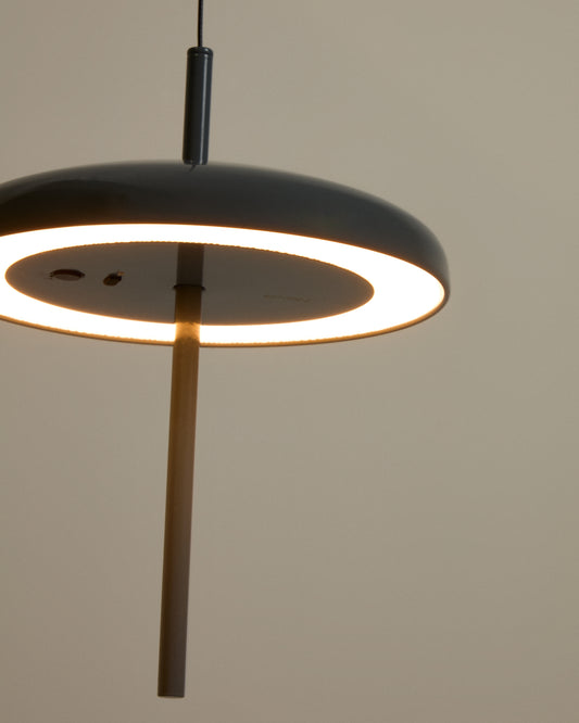 Suspension portable Porte en aluminium bleu Ø 16 cm