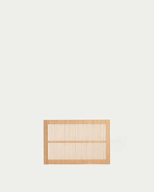 Tête de lit Beyla en bois de frêne massif pour lit de 90 cm FSC 100 %