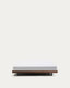 Base Norlen en placage de noyer avec finition foncée pour matelas de 160 x 200 cm FSC Mix Credit