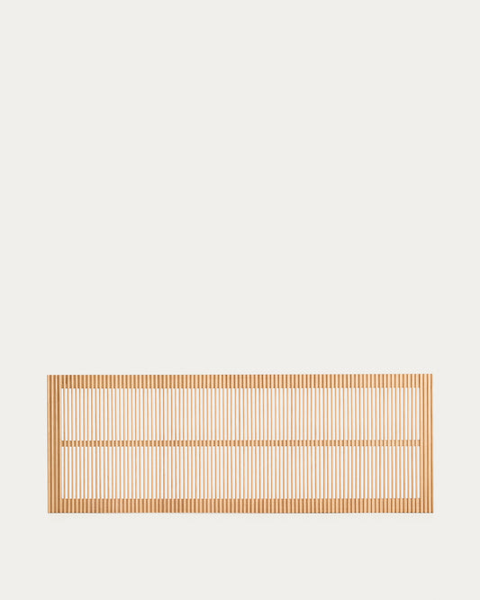 Tête de lit Beyla en bois de frêne massif pour lit de 180 cm FSC 100 %