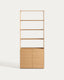 Étagère Visala en placage de chêne 90 x 209 cm FSC 100 %