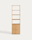 Étagère Visala en placage de chêne 60 x 209 cm FSC 100 %