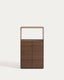 Étagère Visala en placage de noyer 60 x 106 cm FSC 100 %