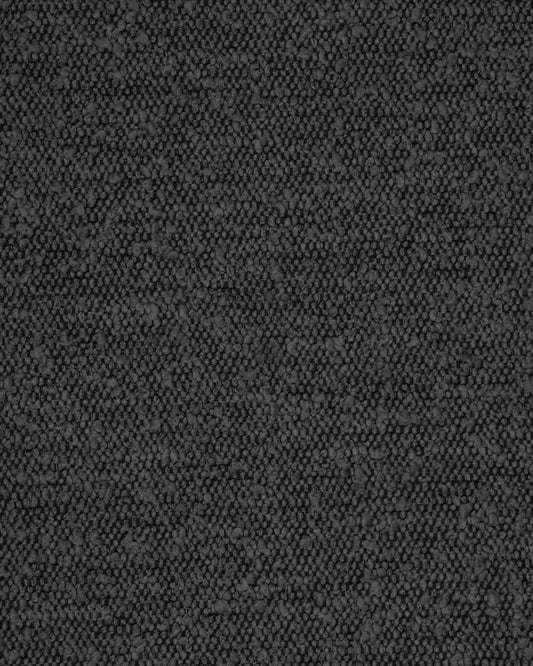 Ascot black fleece fabric sample, 10 x 15 cm