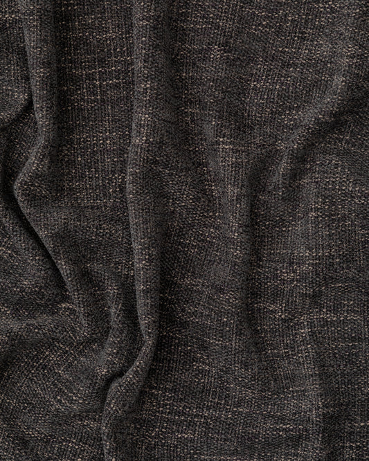 Échantillon de tissu Elonia (Saima) Gris Foncé 10 x 15 cm