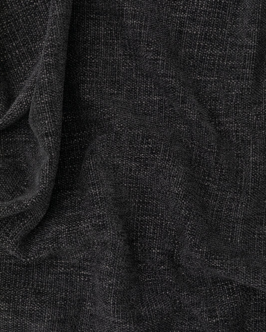 Elonia (Saima) Black Fabric Swatch 10 x 15 cm