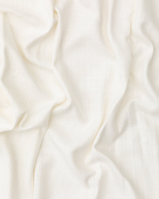 Iboni (Jaipur) White Fabric Swatch 10 x 15 cm