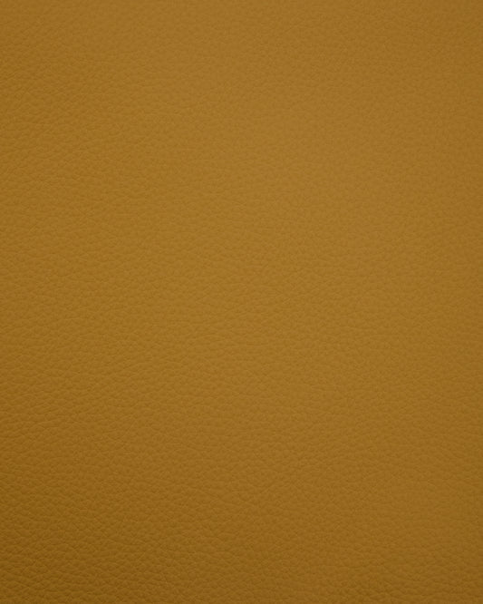 Leather sample Verso mustard yellow VO81 10 x 15 cm