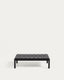 Table basse Sorells en aluminium gris 89 x 91 cm
