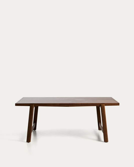 Table d’extérieur Itani en bois d’acacia 200 x 100 cm FSC 100 %