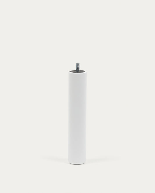 Pieds sommier Ise en bois de hêtre avec finition blanche