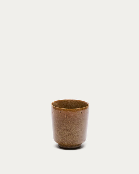 Tasse Nagoli en céramique marron