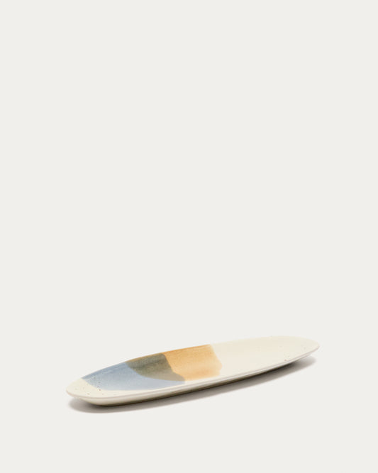 Plat Miglo en céramique multicolore
