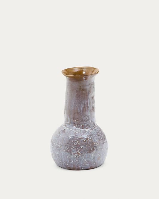 Olaris multicoloured ceramic vase 15,3 cm