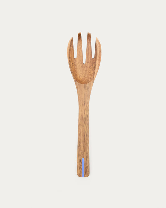 Ustensile de cuisine Zairin en bois d’acacia FSC 100 % et en métal
