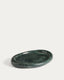 Lenorel tray in green marble 30 x 23 cm