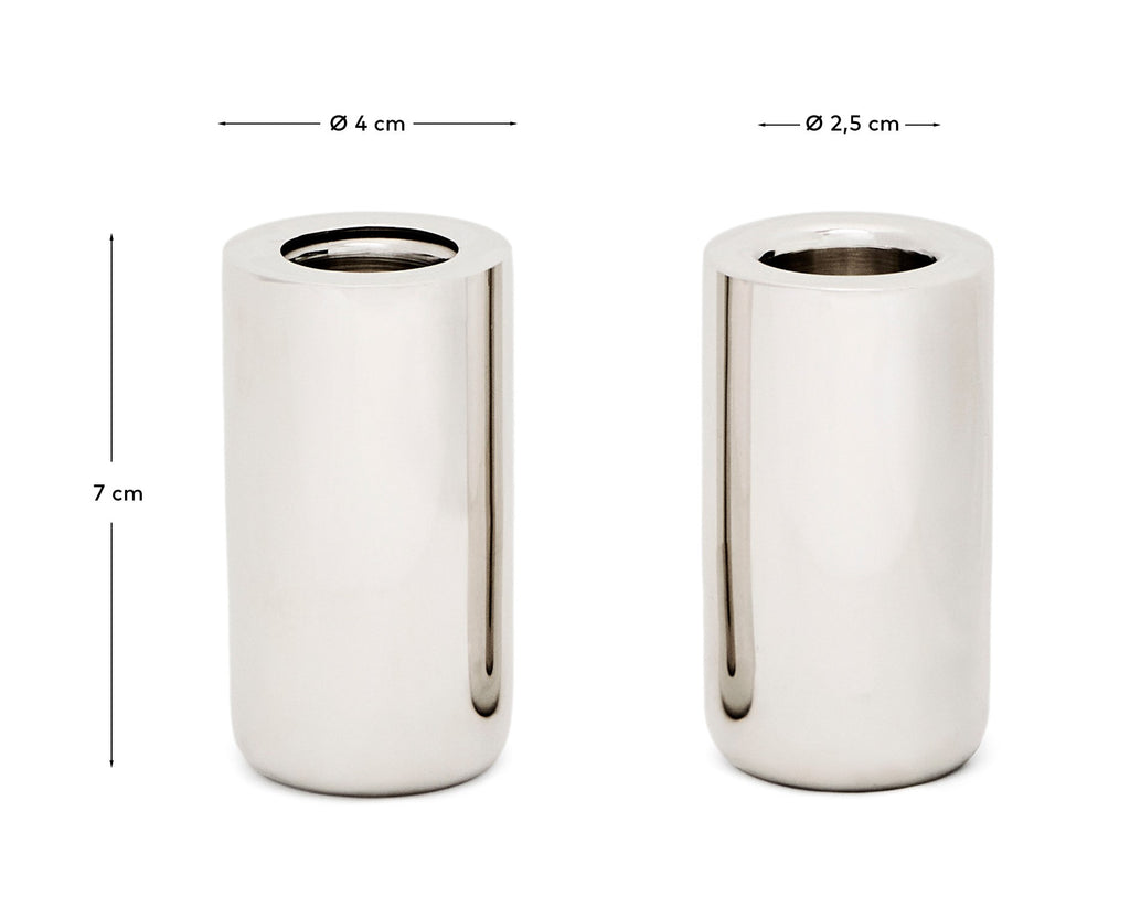 Ensemble Nirela de 2 chandeliers de 7 cm