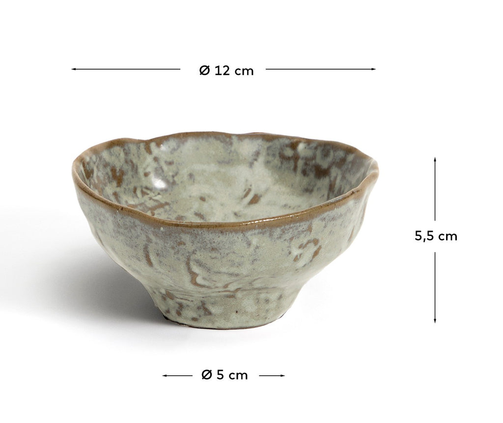 Alenia brown ceramic bowl