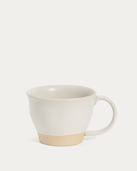 Grande tasse Azir en céramique beige