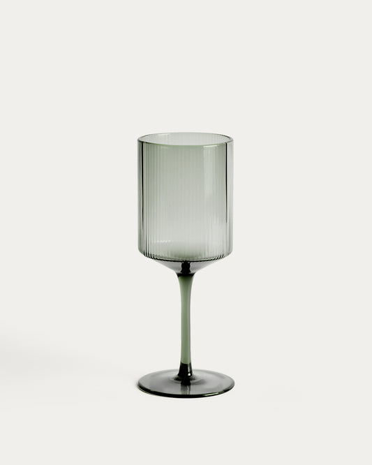Verre à vin Eluria en verre vert 39,5 cl