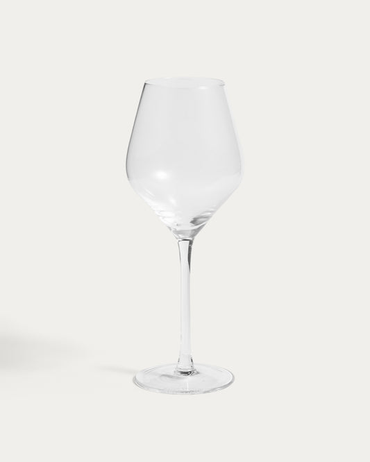 Verre à vin Orbida en verre transparent 43 cl