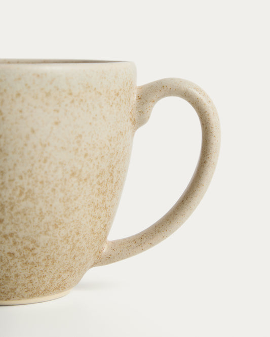 Tasse Sarel en céramique beige