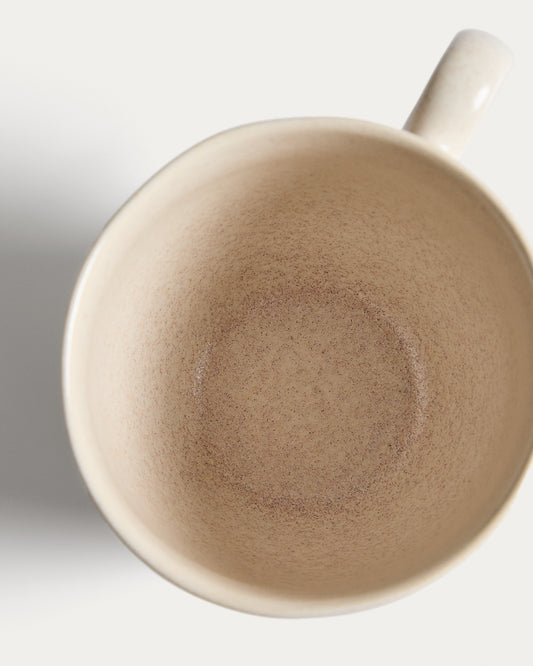 Tasse Sermin en céramique beige