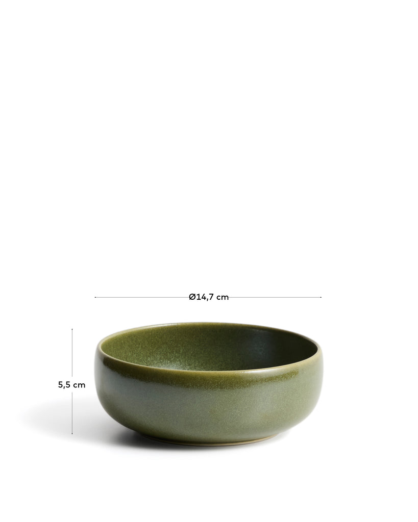 Petit bol Uilo en céramique verte