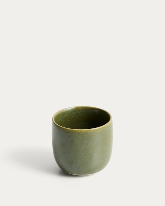 Tasse Uilo en céramique verte