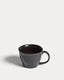 Tasse Aderno en céramique marron foncé
