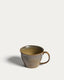 Tasse Aderno en céramique vert mousse