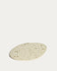Convia white and brown ceramic serving board 26 x 36.5 cm