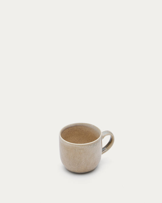Tasse Lauriana en céramique beige