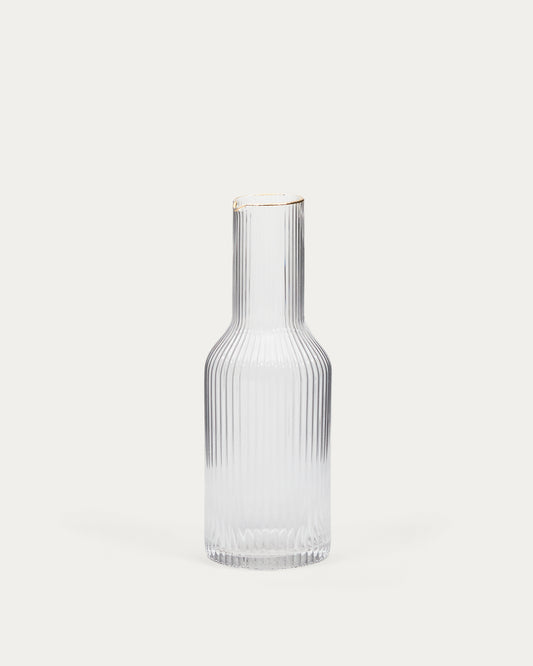Carafe Ayan en verre transparent 115 cl