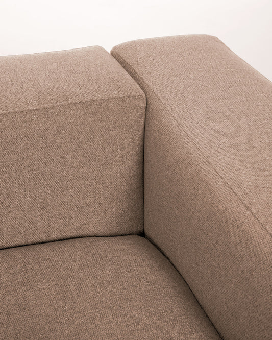 Canapé 3 places Blok rose 240 cm