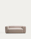 Blok beige chenille 2-seater sofa 210cm FSC Mix Credit