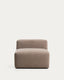 Fauteuil Blok en chenille marron 90 cm – FSC Mix Credit
