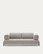 Canapé Compo 3 places beige grisâtre 232 cm