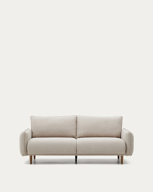 Canapé Carlota 3 places beige 213 cm FSC Mix Credit