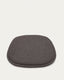 Coussin de chaise Romane gris foncé 43 x 43 cm