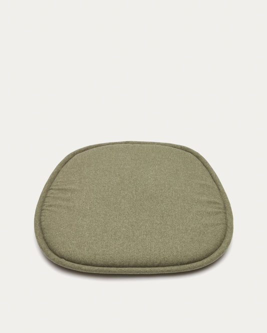 Coussin de chaise Romane vert 43 x 43 cm