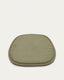 Coussin de chaise Romane vert 43 x 43 cm