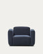 Neom modular armchair in blue FSC Mix Credit